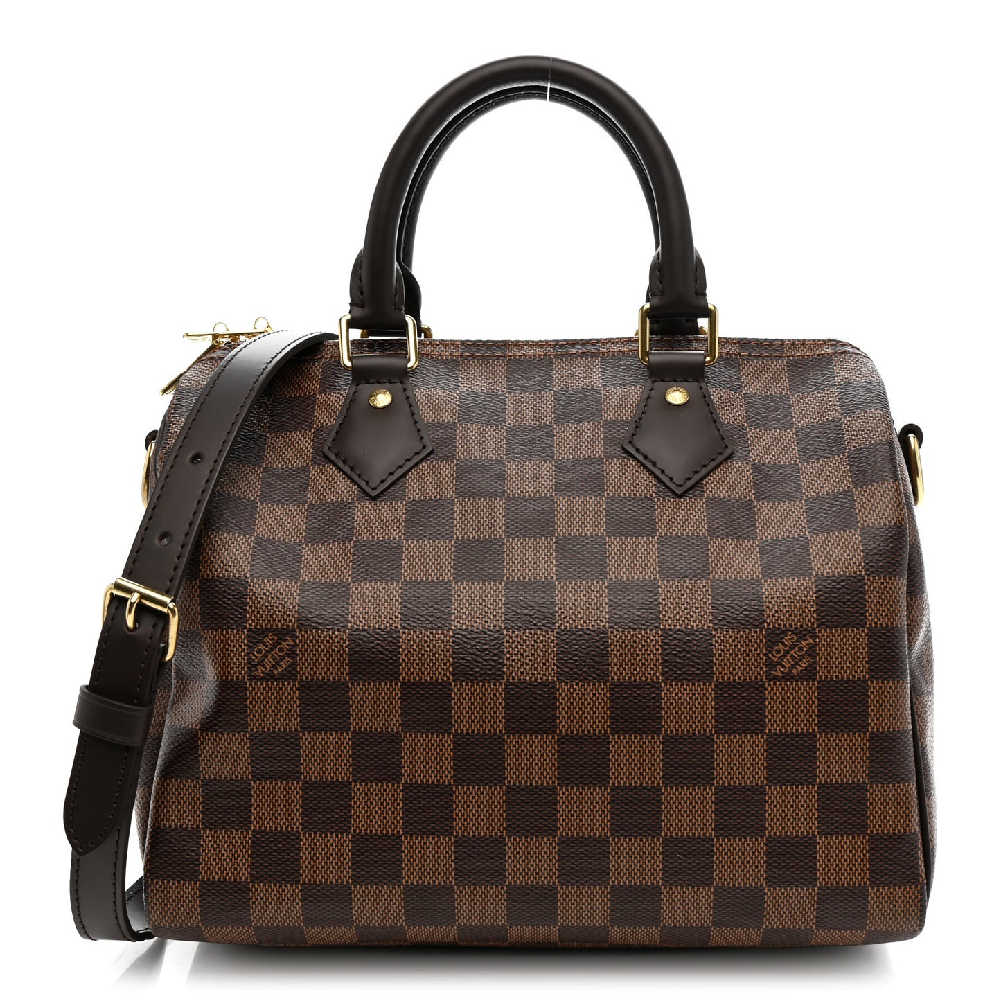 Damier Ebene Speedy Bandouliere 25