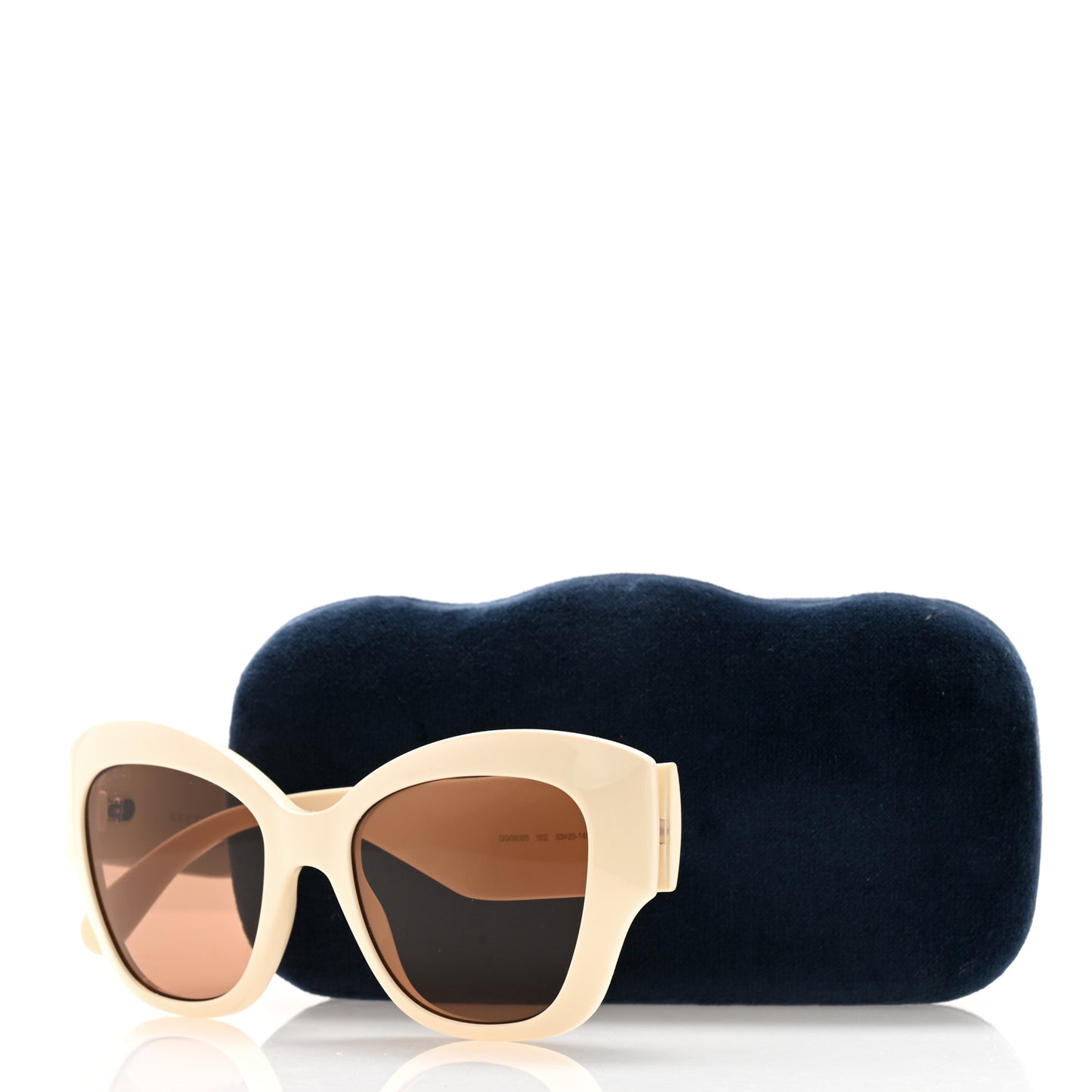 Acetate GG Butterfly Sunglasses GG0808S Ivory