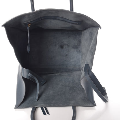 Celine Supple Calfskin Large Phantom Luggage Slate Blue 5 of 9