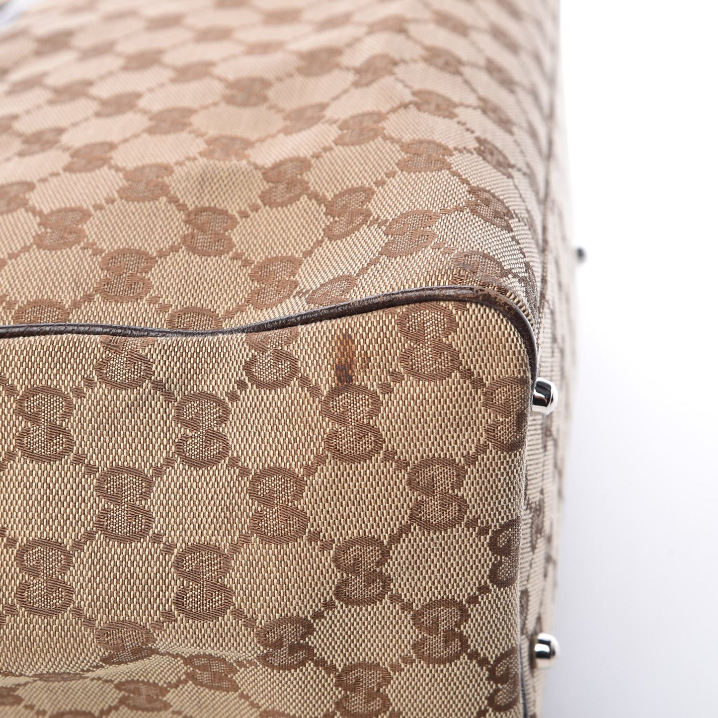 GG Monogram Pop Tote Brown