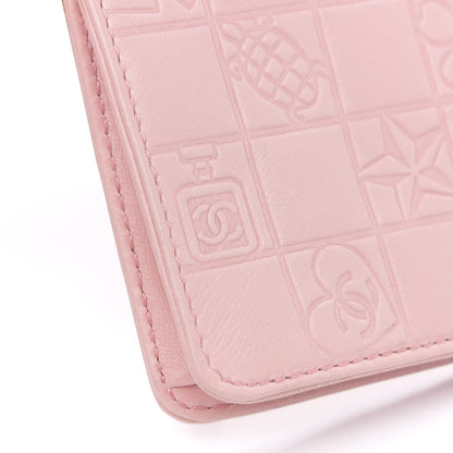 Chanel Lambskin Precious Symbols Pochette Pink 8 of 13