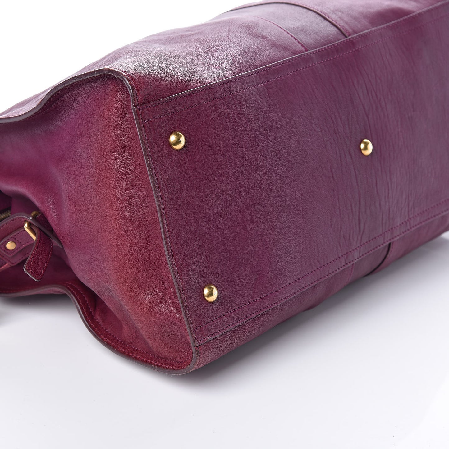 Sheepskin Large Cabas ChYc Black Cherry