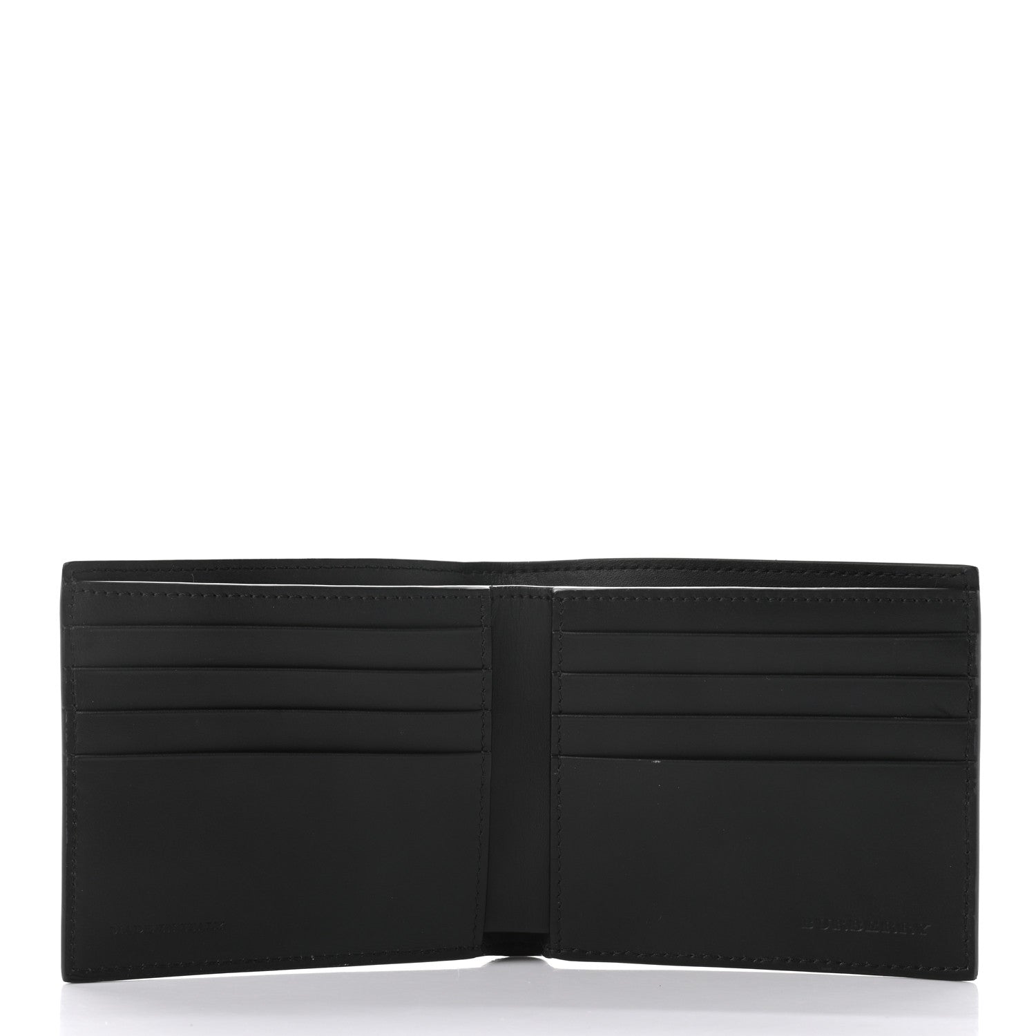 Burberry Haymarket Check Studded Bi-Fold Wallet 5 of 6
