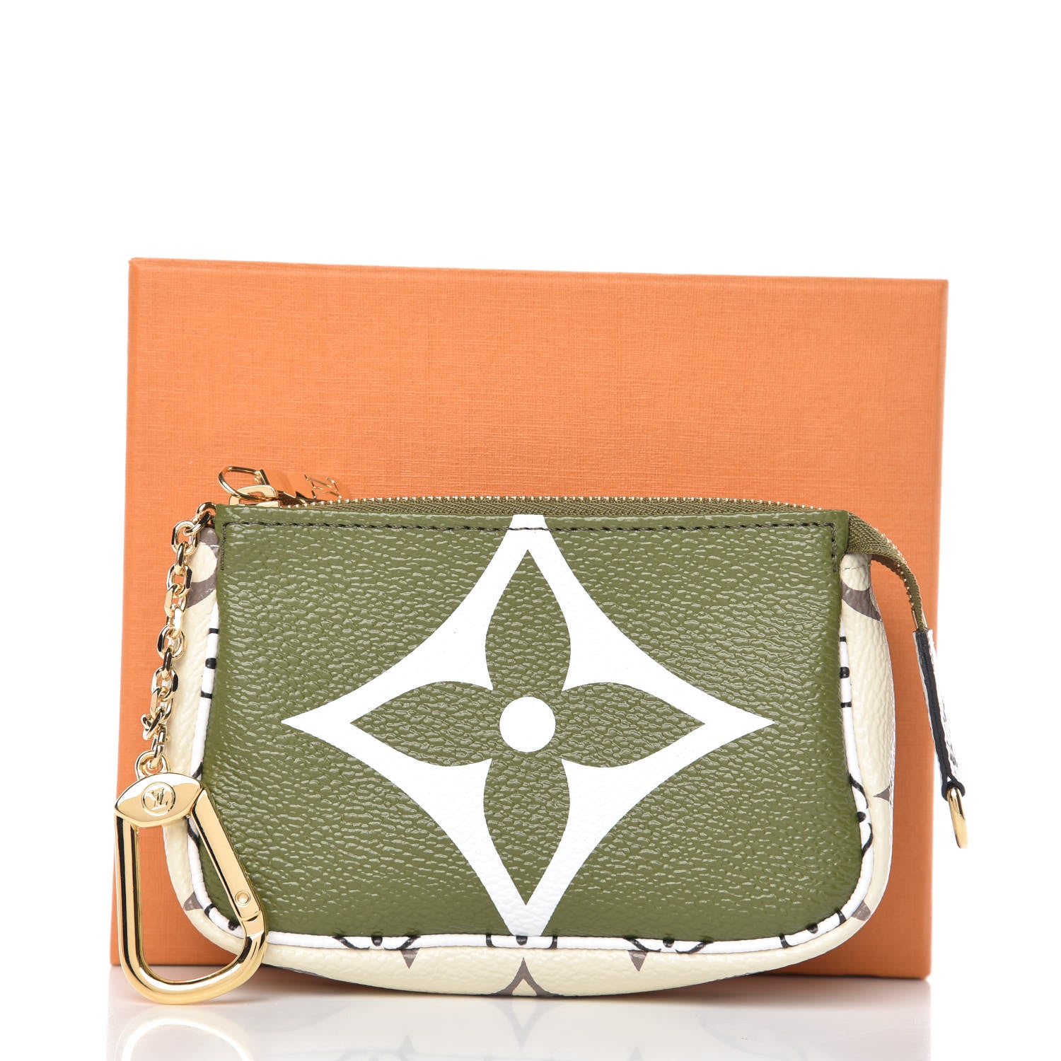 Louis Vuitton Monogram Giant Micro Pochette Accessories Kaki White 8 of 8