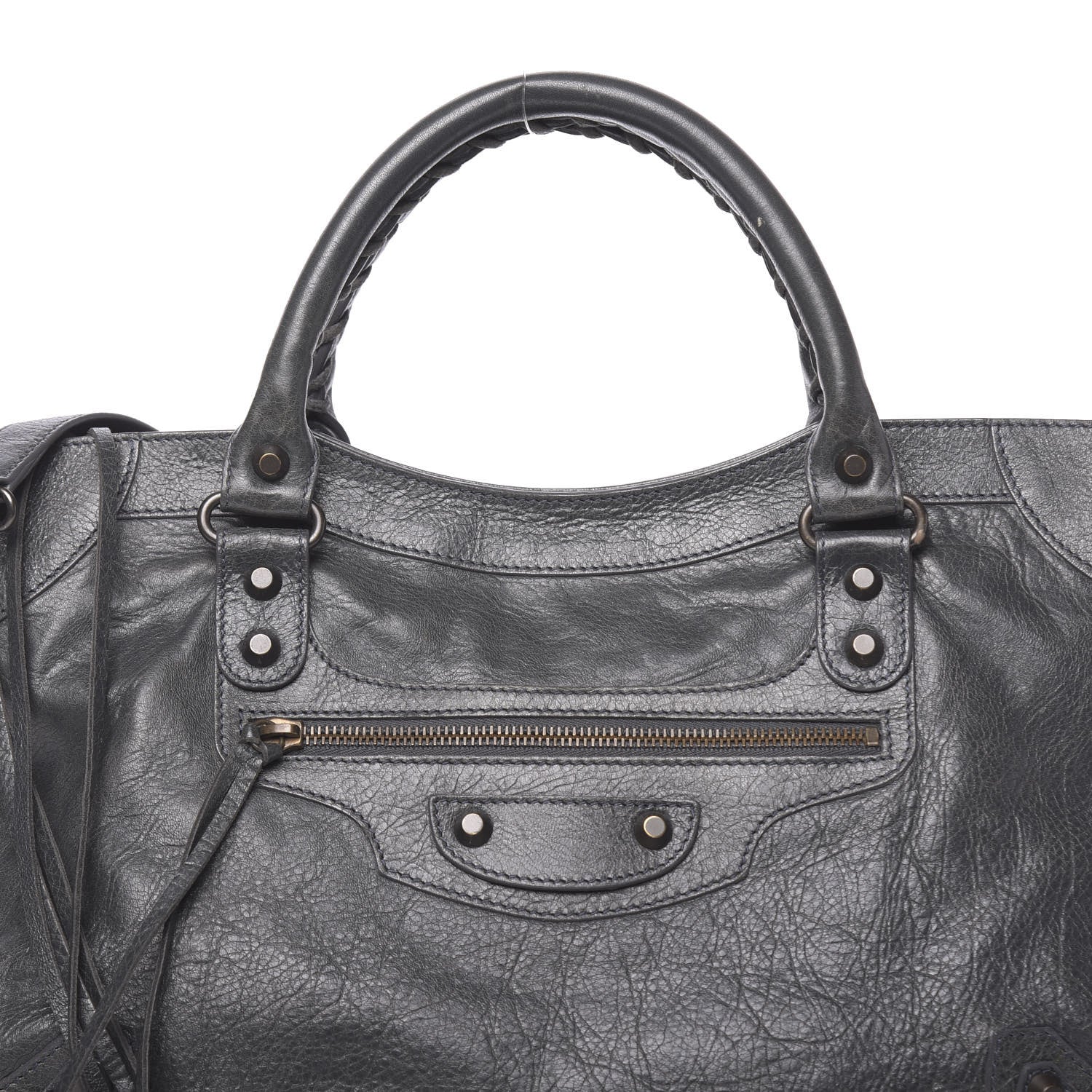Balenciaga Agneau Classic Hardware City Anthracite 10 of 10