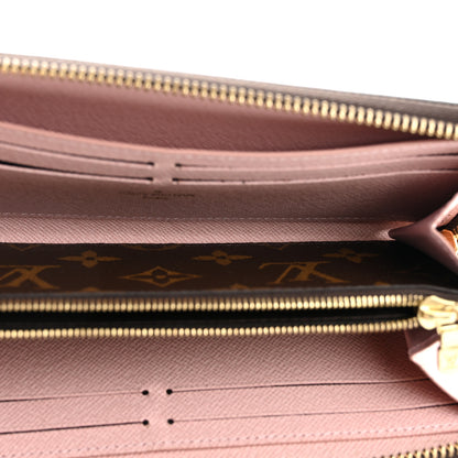 Louis Vuitton Monogram Clemence Wallet Rose Ballerine 5 of 10