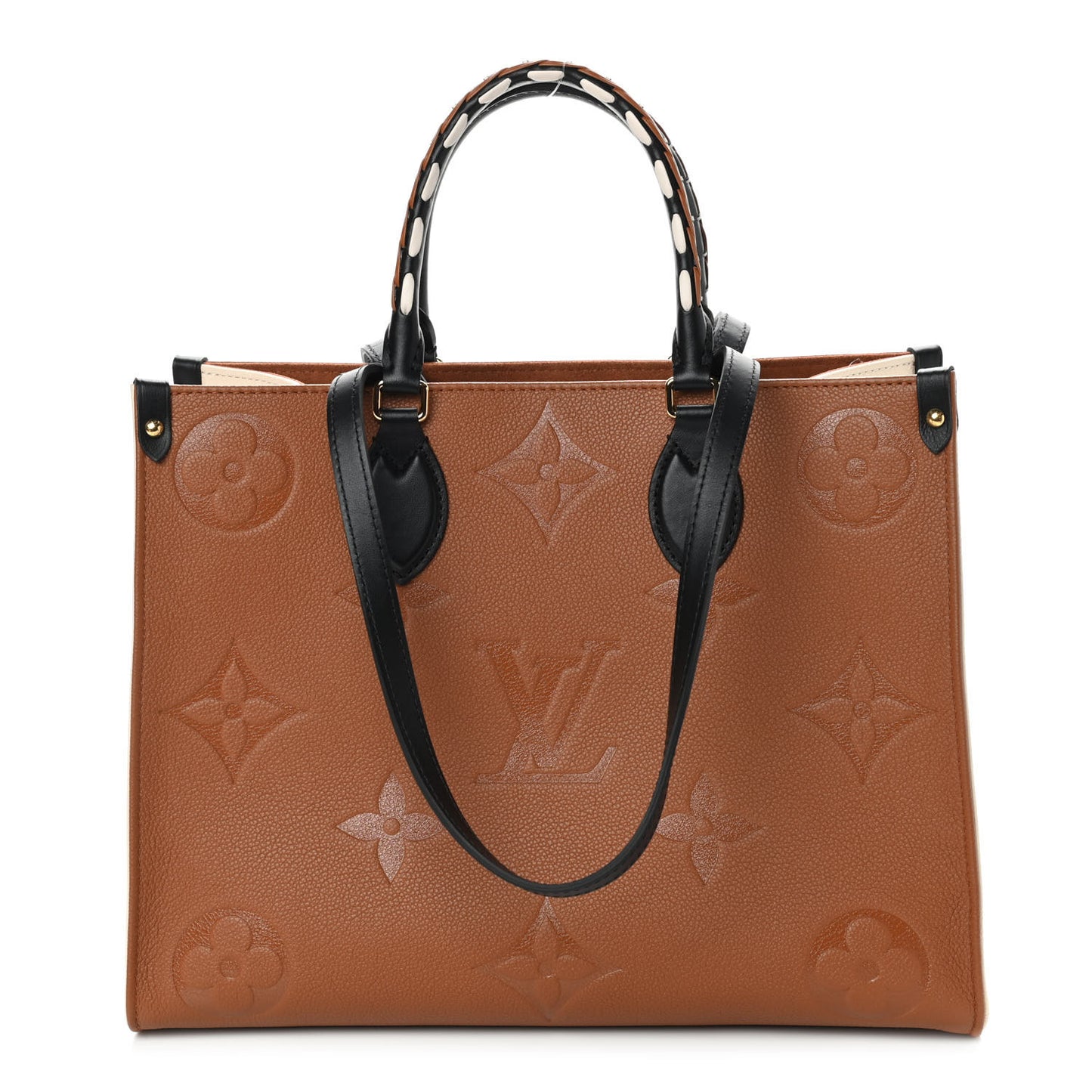 Empreinte Monogram Giant Wild At Heart Onthego MM Caramel