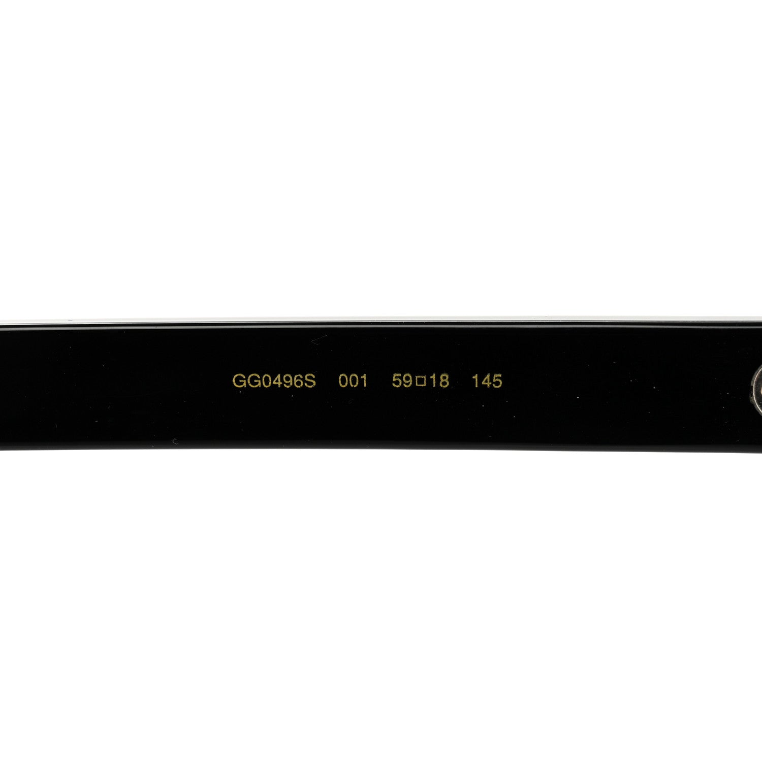 Gucci Acetate Geometric Sunglasses GG0496S Black 6 of 9