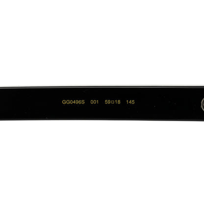 Gucci Acetate Geometric Sunglasses GG0496S Black 6 of 9