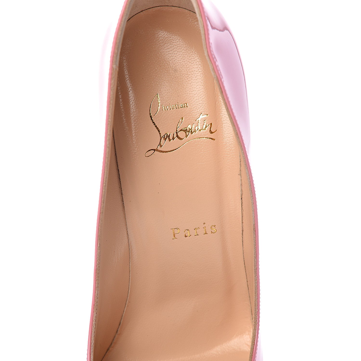 Christian Louboutin Patent Pigalle Follies 100 Pumps 39 Rose 5 of 13