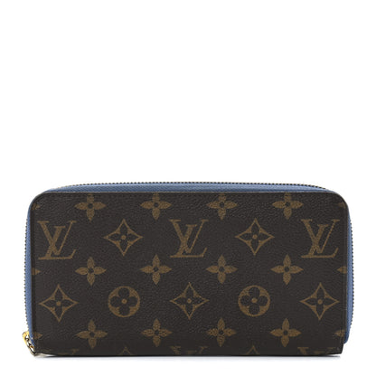 Louis Vuitton Monogram Zippy Wallet Blue Jean 1 of 12