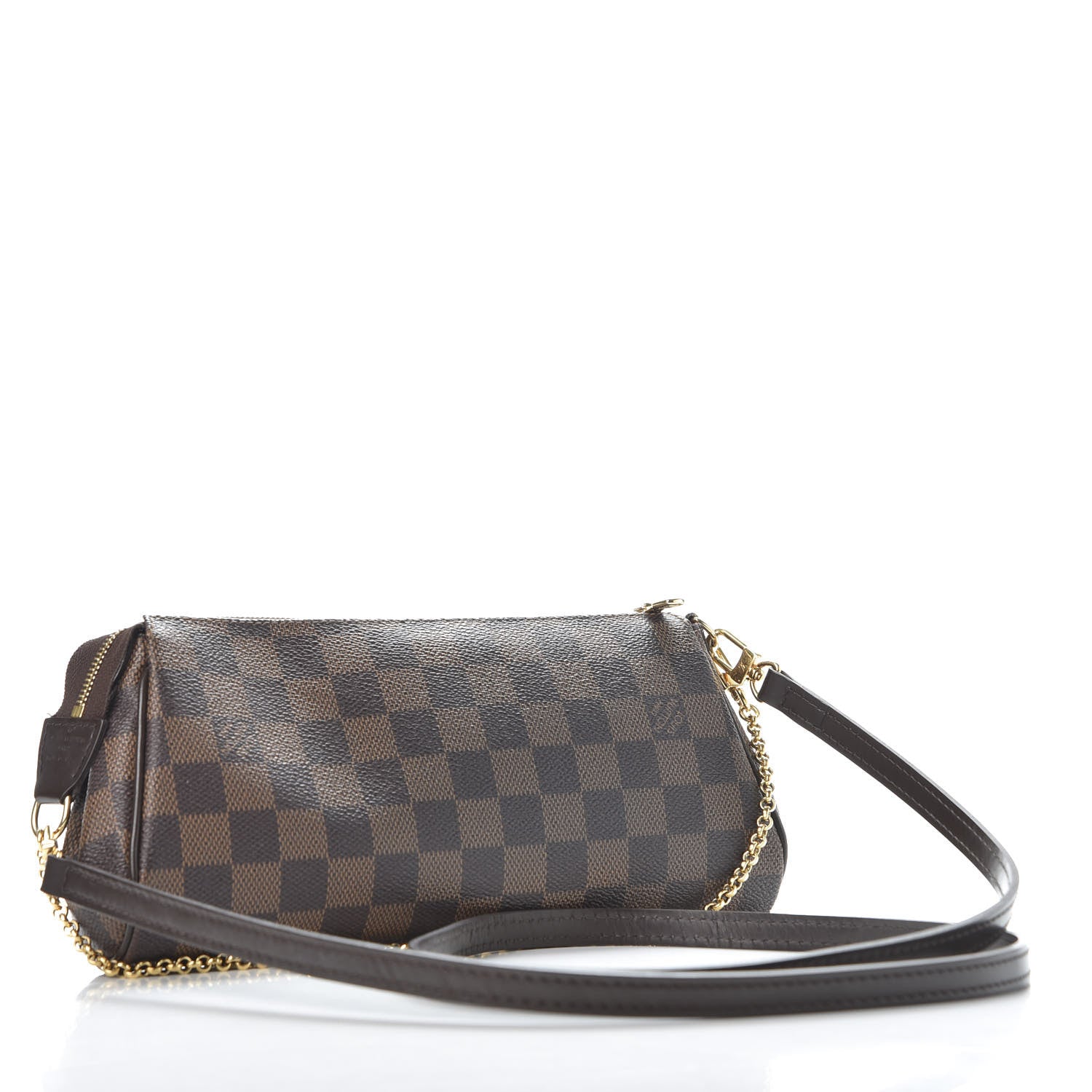 Louis Vuitton Damier Ebene Eva Clutch 2 of 8