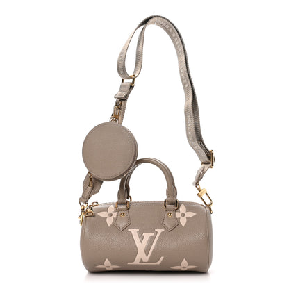 Louis Vuitton Empreinte Monogram Giant Papillon BB Tourterelle Cream 1 of 8