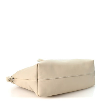 Loewe Mellow Nappa Medium Donut Chain Flamenco Knot Clutch Sea Salt 4 of 10