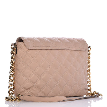 Marc Jacobs Lambskin Quilted The XL Single Flap Beige 3 of 17