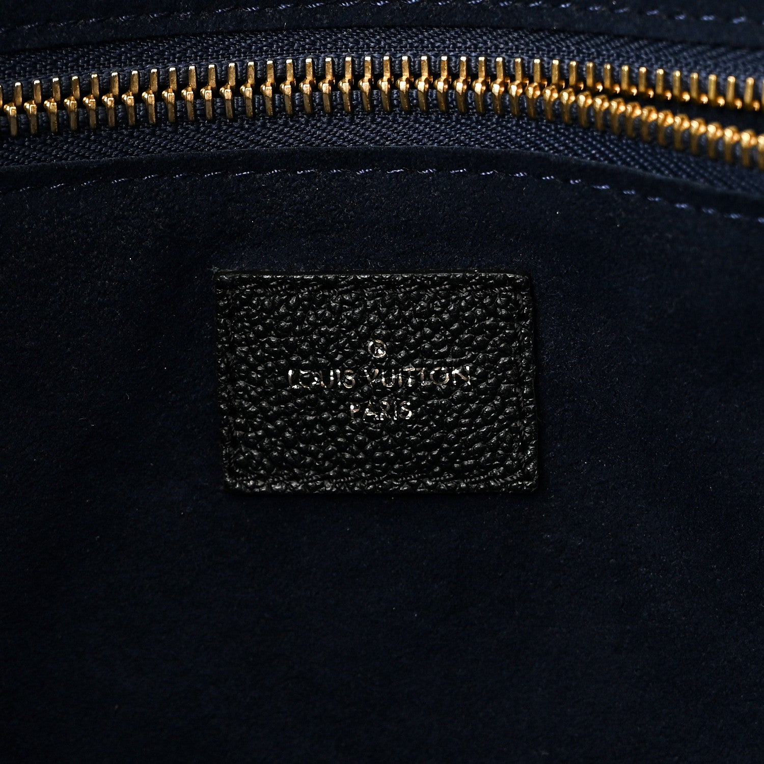 Louis Vuitton Empreinte Monogram Giant Neverfull MM Black 7 of 10