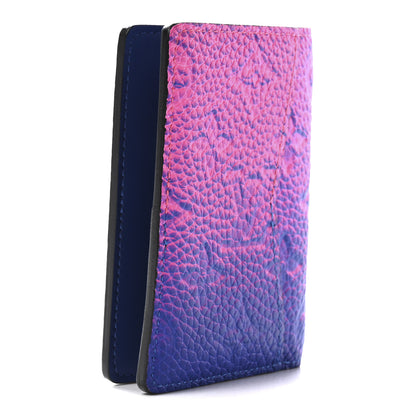 Louis Vuitton Taurillon Illusion Pocket Organizer Bleu Rose 3 of 14