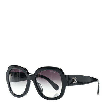 Chanel Acetate CC Sunglasses 5373 Black 1 of 6