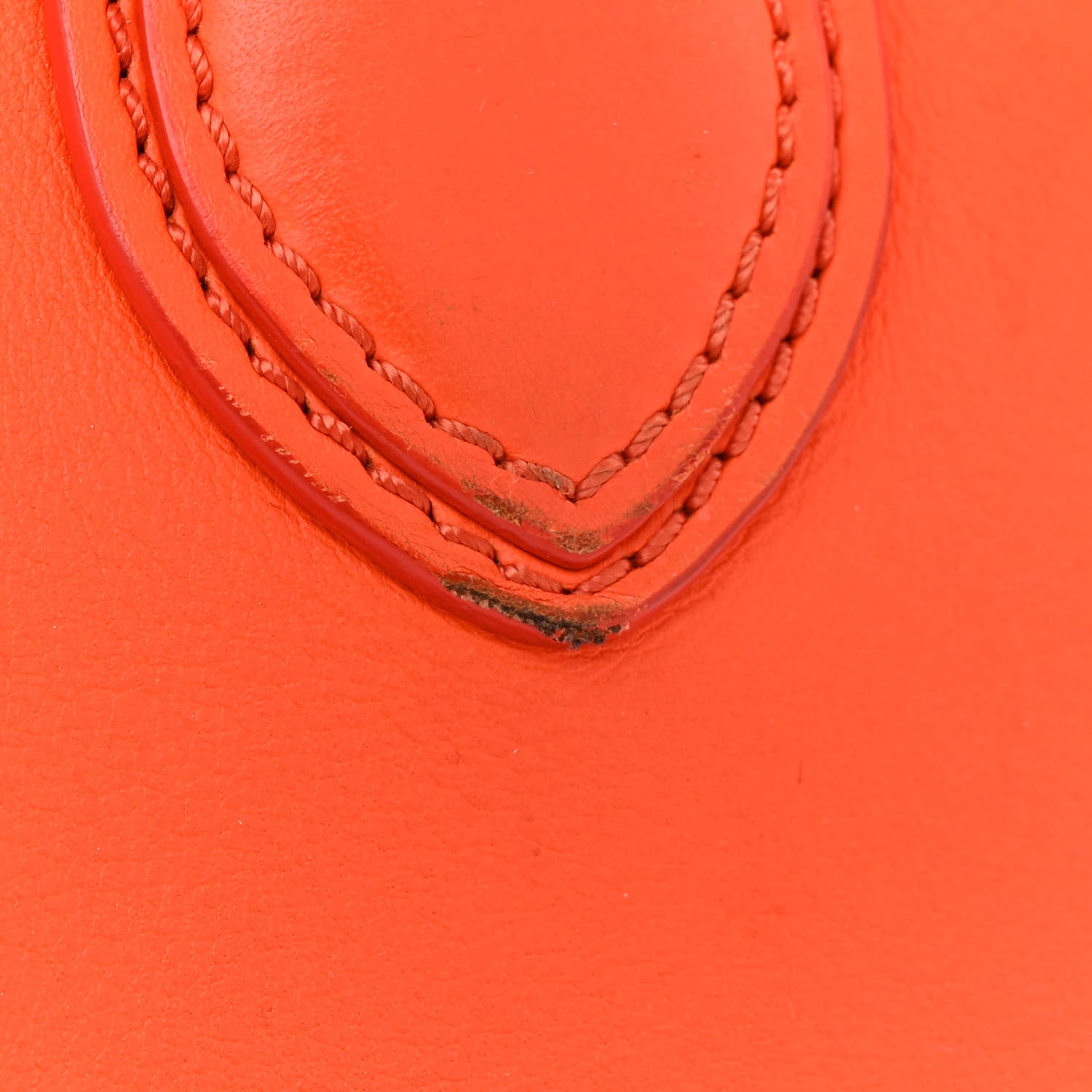 Celine Smooth Calfskin Mini Luggage Orange 20 of 24