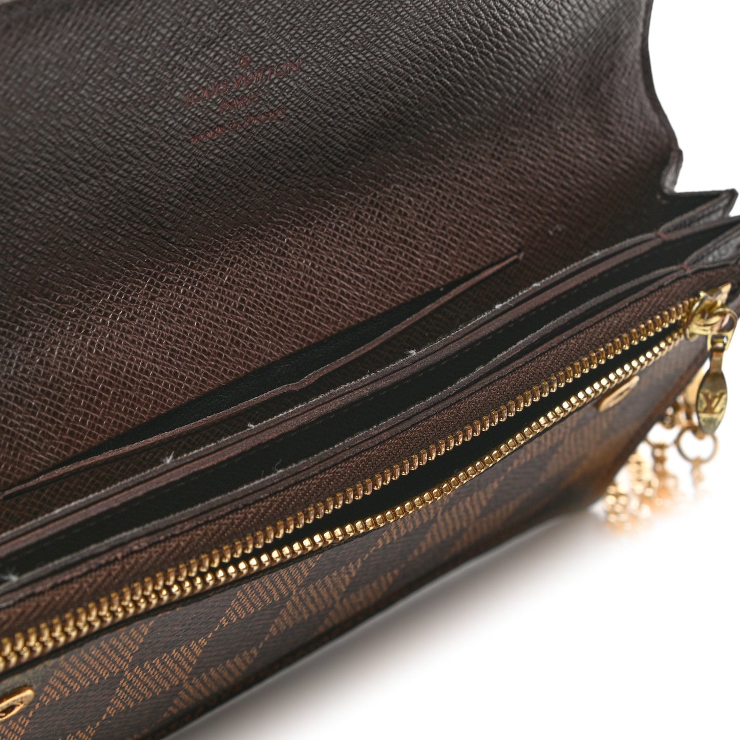 Damier Ebene Portefeuille Long Modulable Wallet