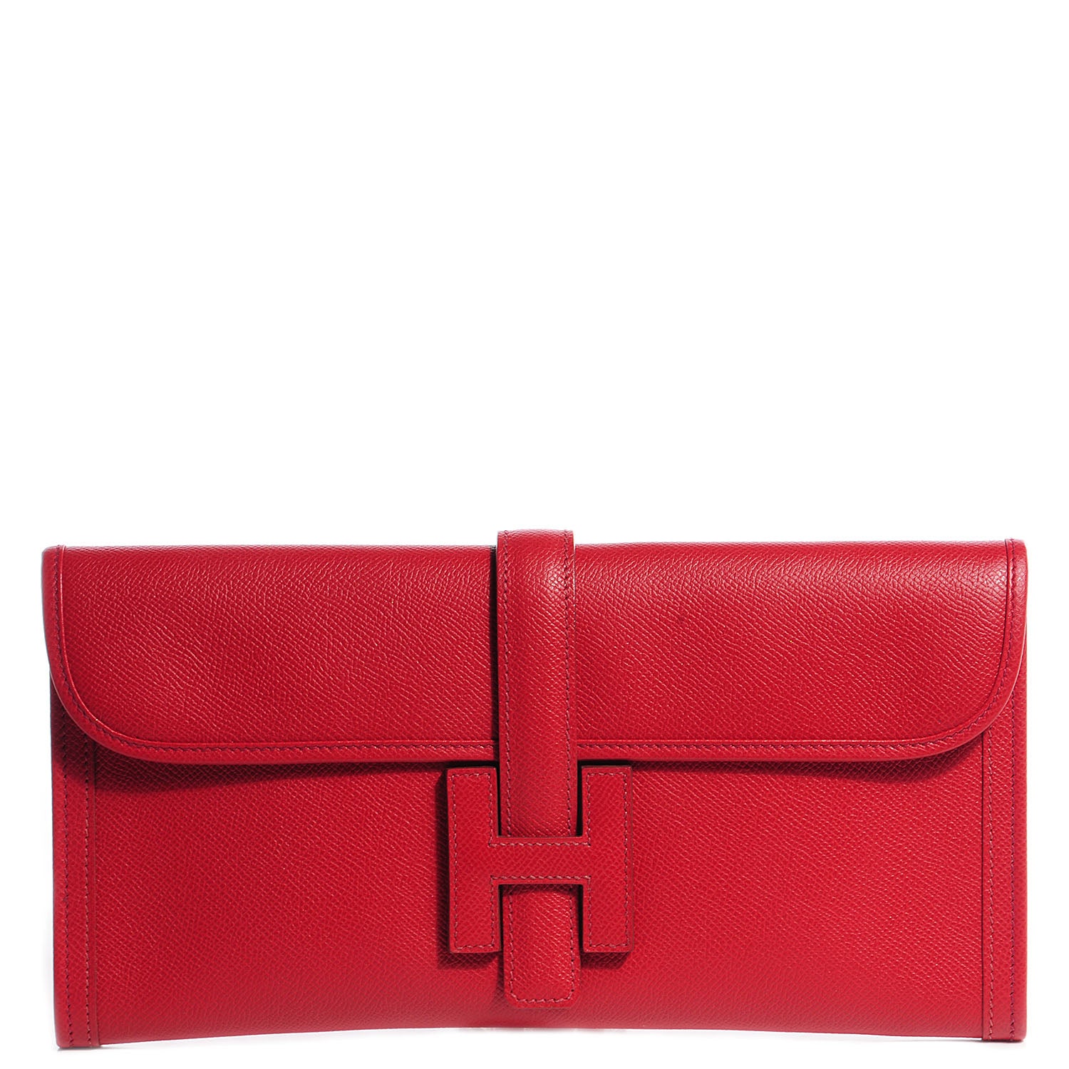Hermes Epsom Jige Elan 29 Clutch Rouge Garance 1 of 8