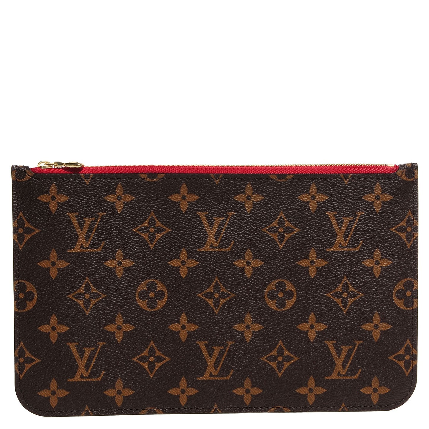 Monogram Neverfull MM GM Pochette Cherry