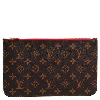 Louis Vuitton Monogram Neverfull MM GM Pochette Cherry 1 of 7