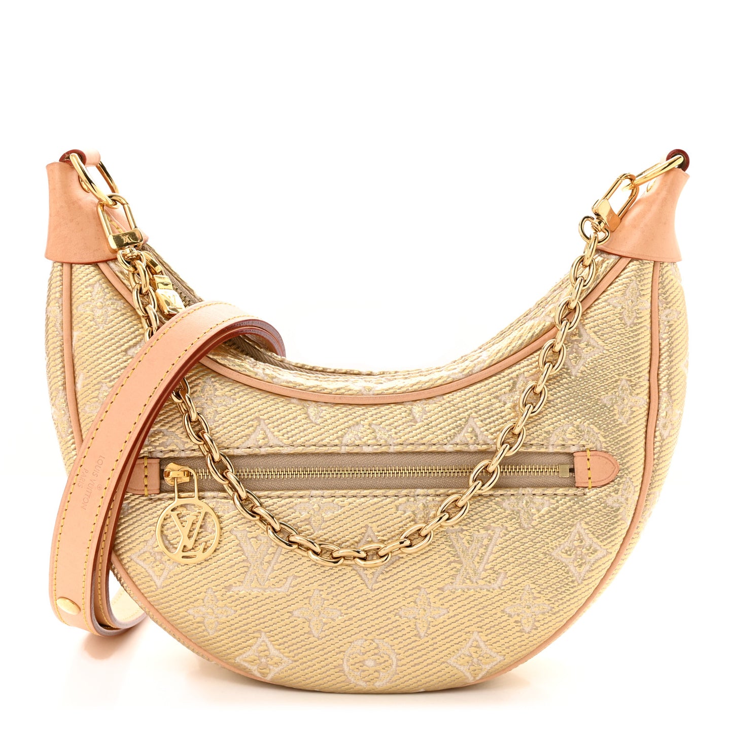 Monoglam Loop PM Beige