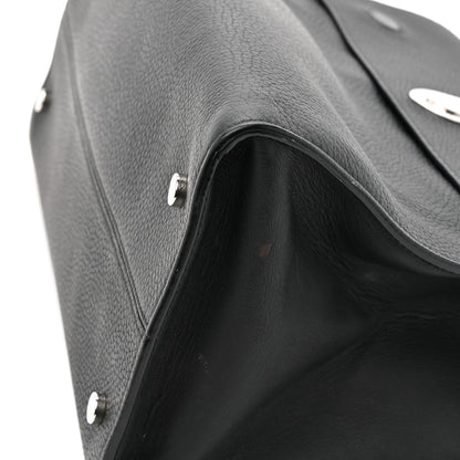 Christian Dior Grained Calfskin Large Diorever Flap Black 14 of 18