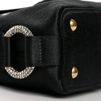 Saint Laurent Satin Crystal Mini Muse Black 8 of 10