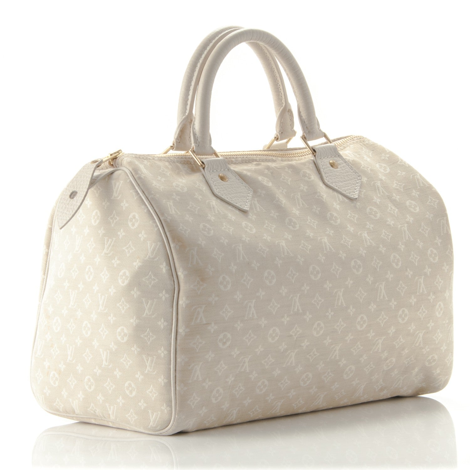 Louis Vuitton Mini Lin Speedy 30 Dune 3 of 7