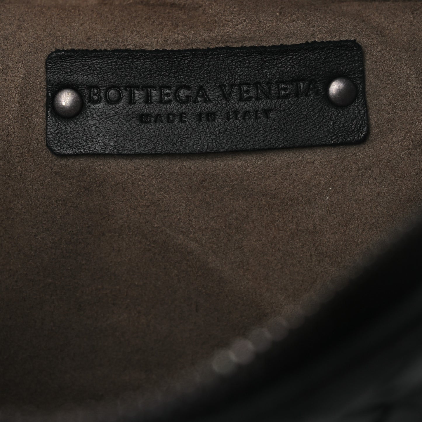 Nappa Intrecciato Nodini Bag Black