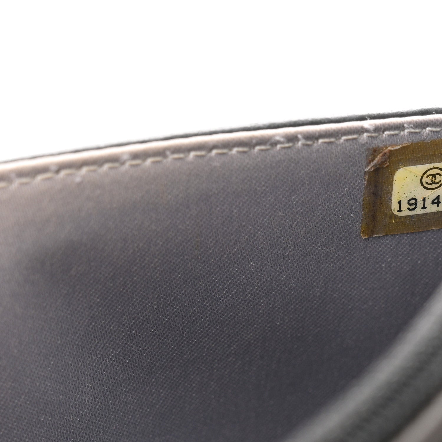 Chanel Lambskin Camellia Embossed Wallet On Chain WOC Black 8 of 11