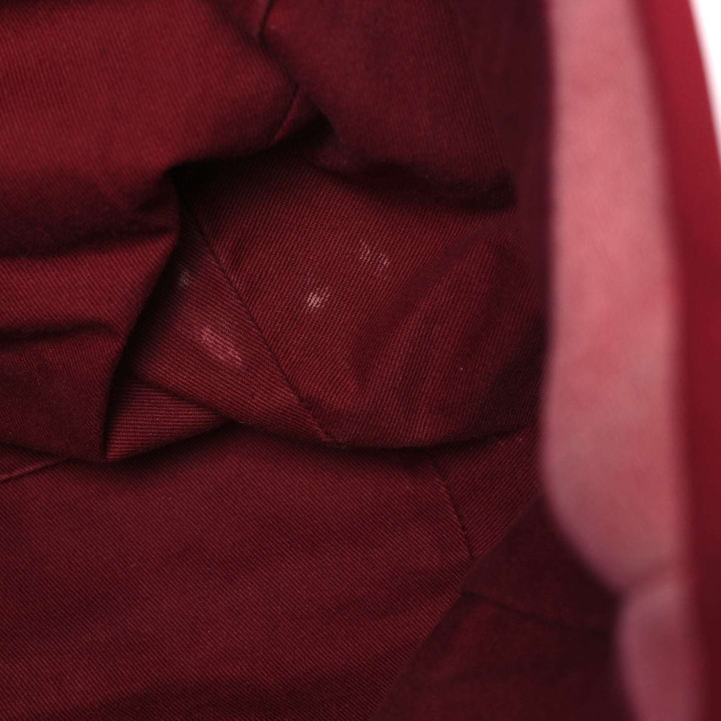 Canvas Medium Deauville Tote Red