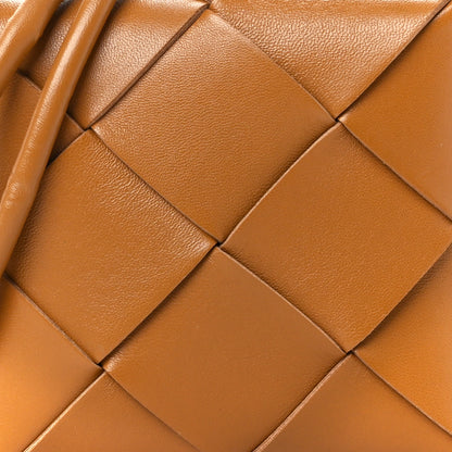 Bottega Veneta Lambskin Maxi Intrecciato Mini Cassette Camera Bag Acorn 7 of 9