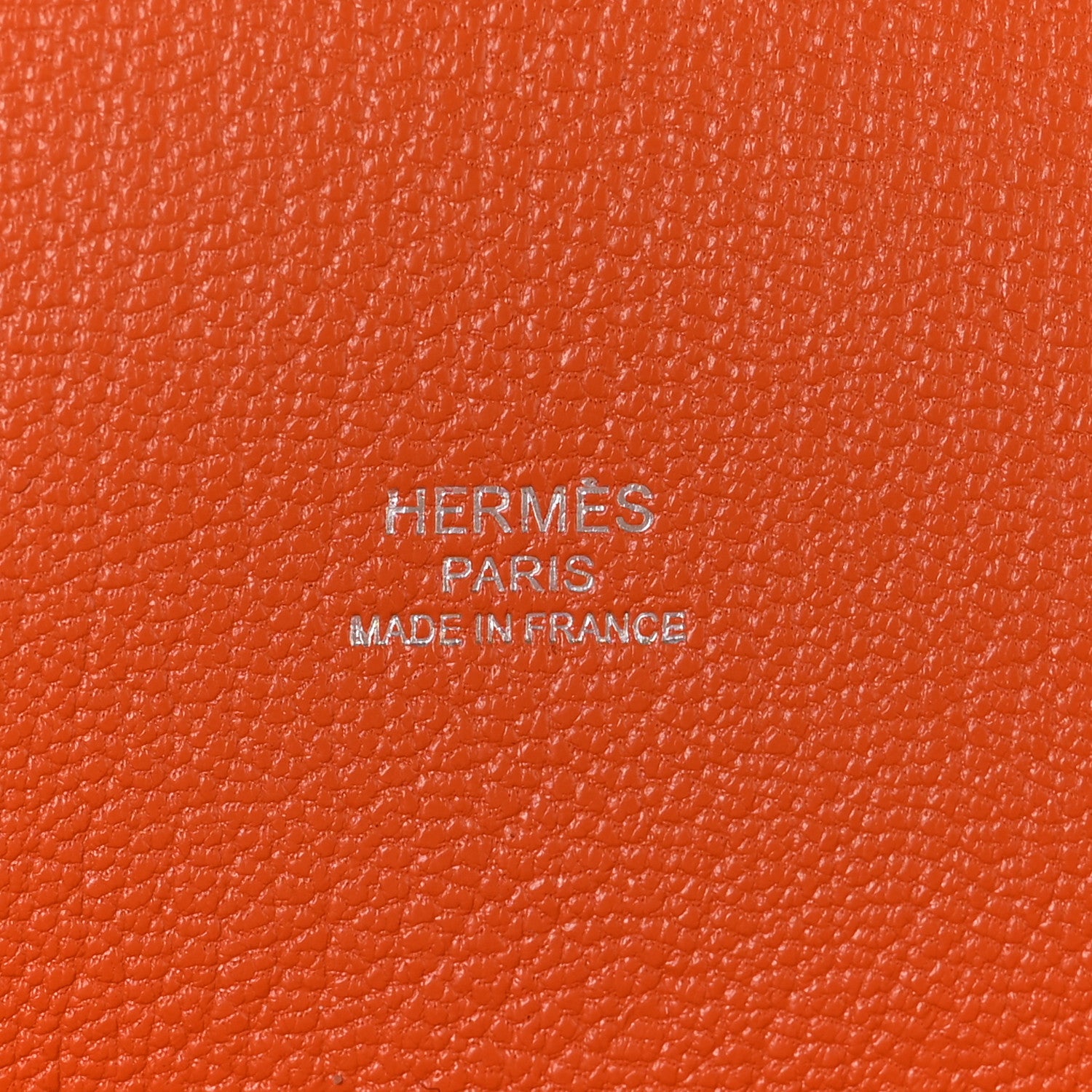 Hermes Taurillon Clemence Jypsiere 28 Orange 6 of 11