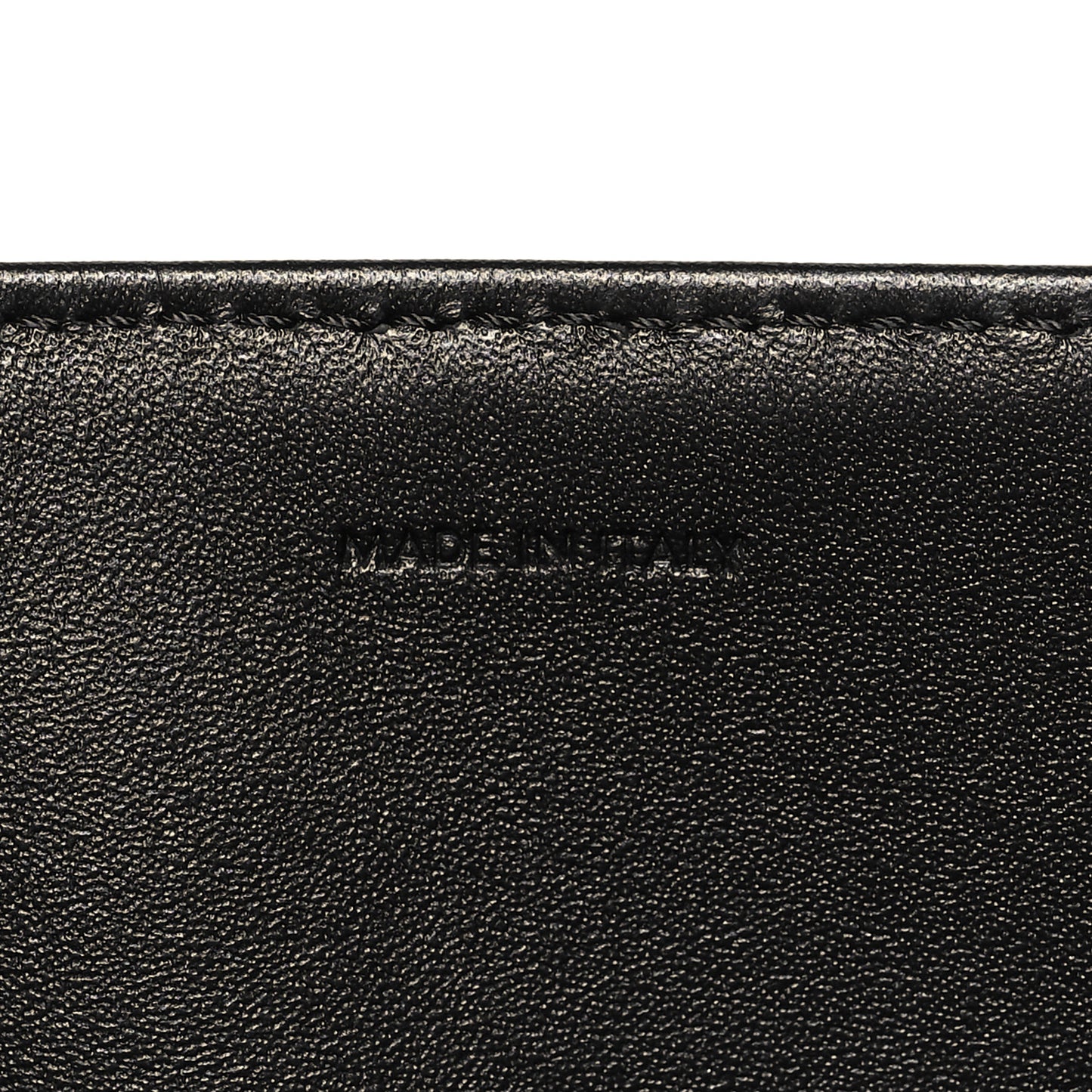 Shiny Calfskin Medium Triomphe Black