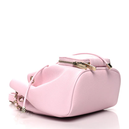 Chanel Caviar Quilted CC Pocket Bucket Bag Light Pink 4 of 11