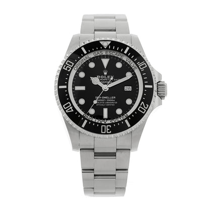 Rolex Stainless Steel 44mm Oyster Perpetual Date Sea-Dweller Deepsea Watch 126660 Black 1 of 5
