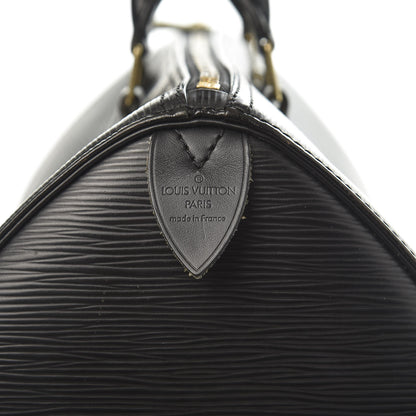 Louis Vuitton Epi Speedy 35 Black 7 of 15