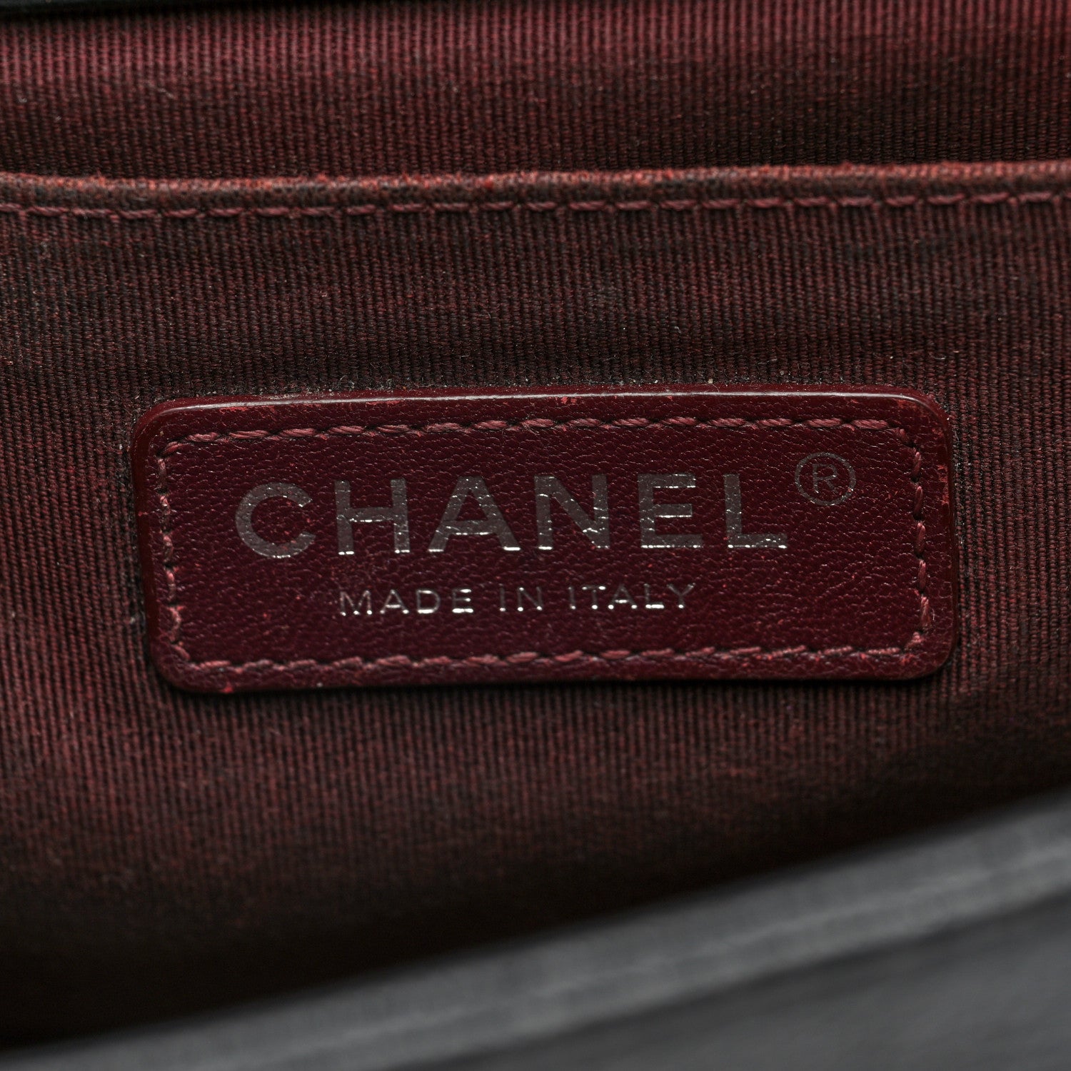 Chanel Goatskin Quilted Patent Medium Duo Boy Flap Black 6 of 10