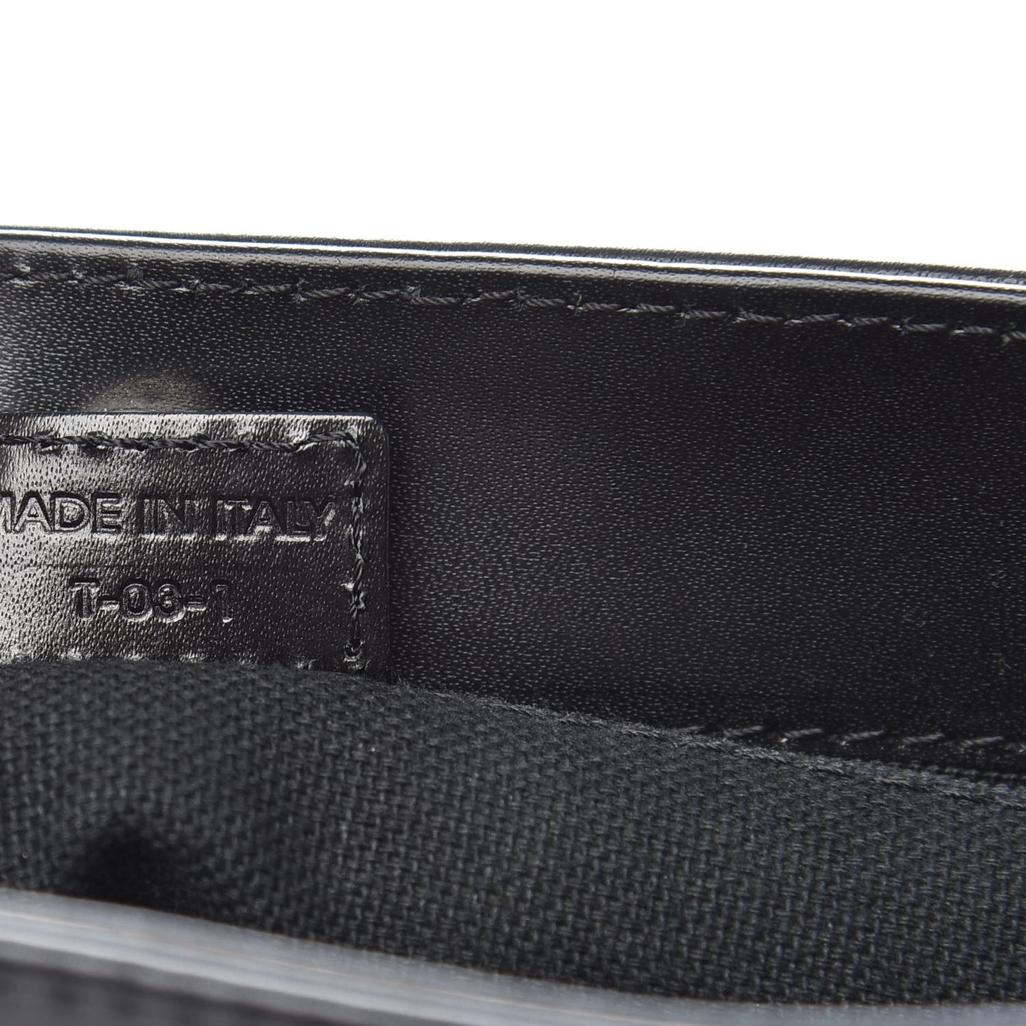 House Check Shoulder Bag Black