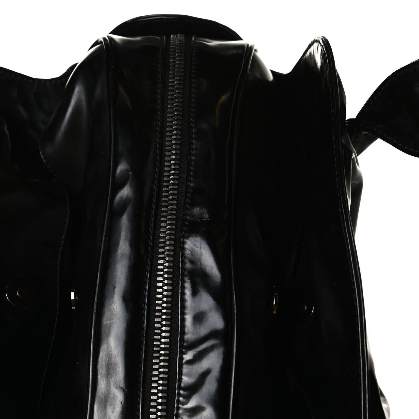 Patent Bow Hobo Black