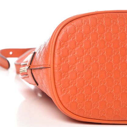 Gucci Microguccissima Mini Dome Bag Sun Orange 8 of 9