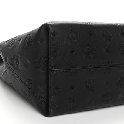 MCM Calfskin Ottomar Medium Klara Hobo Black 8 of 9