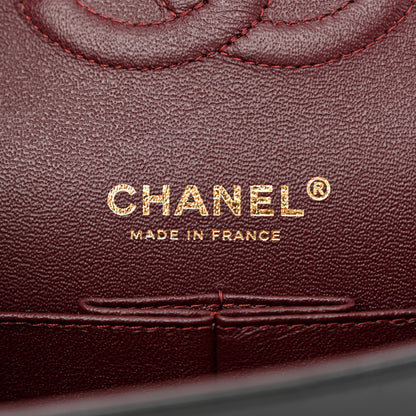 Chanel Lambskin Quilted Medium Double Flap Black 6 of 11