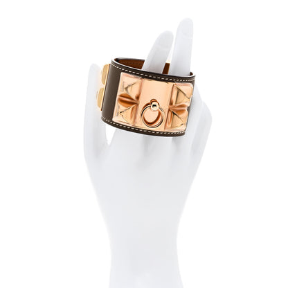 Hermes Swift Collier de Chien CDC Bracelet T1 Etoupe 2 of 7