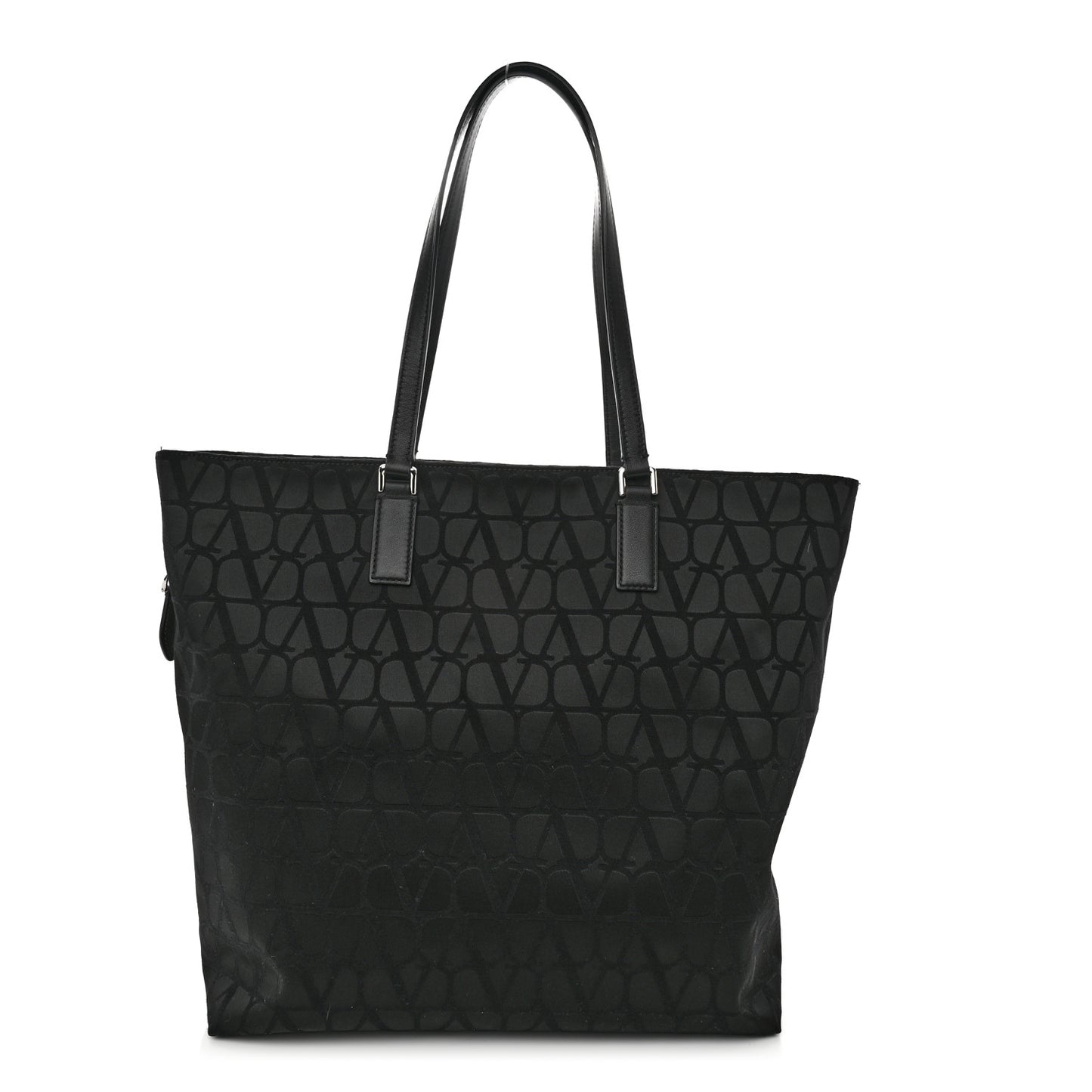 Nylon Iconographe Shopping Tote Black
