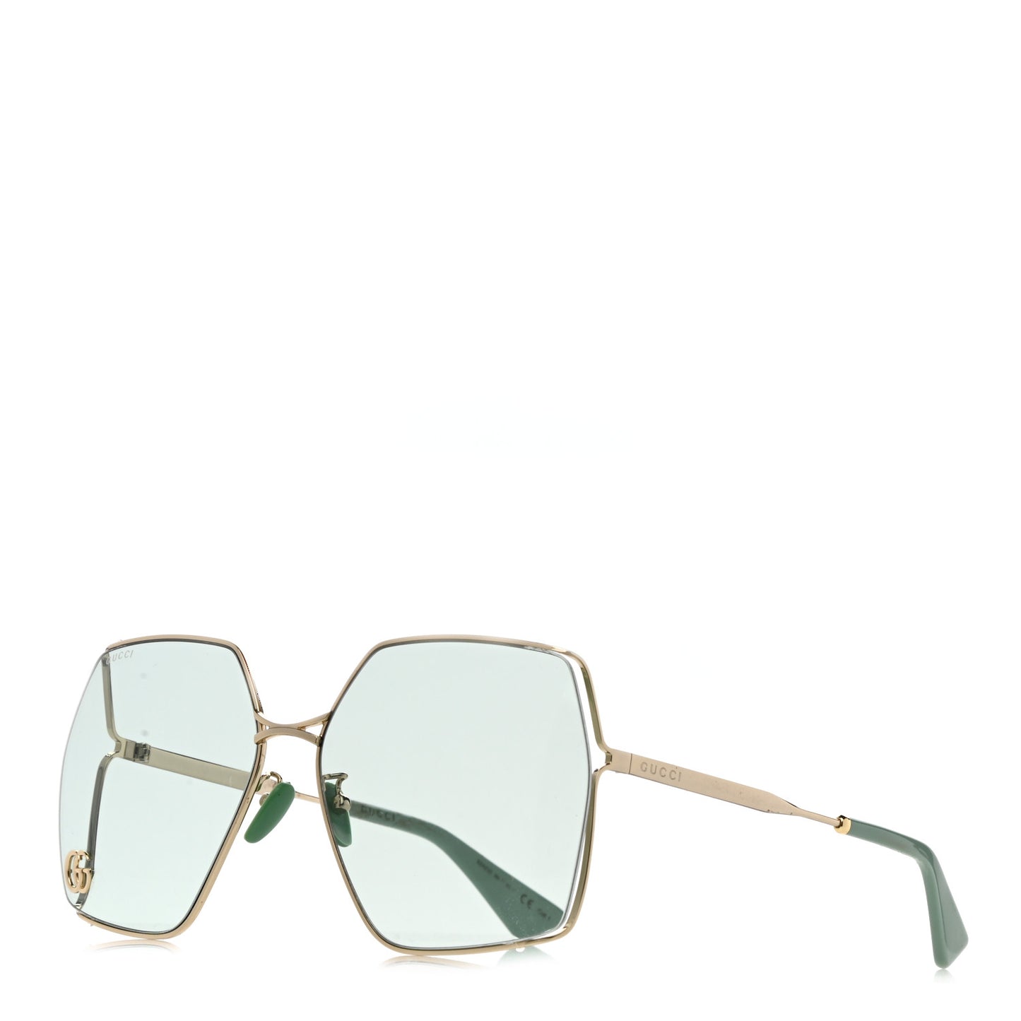 Metal Sunglasses GG0817S Green