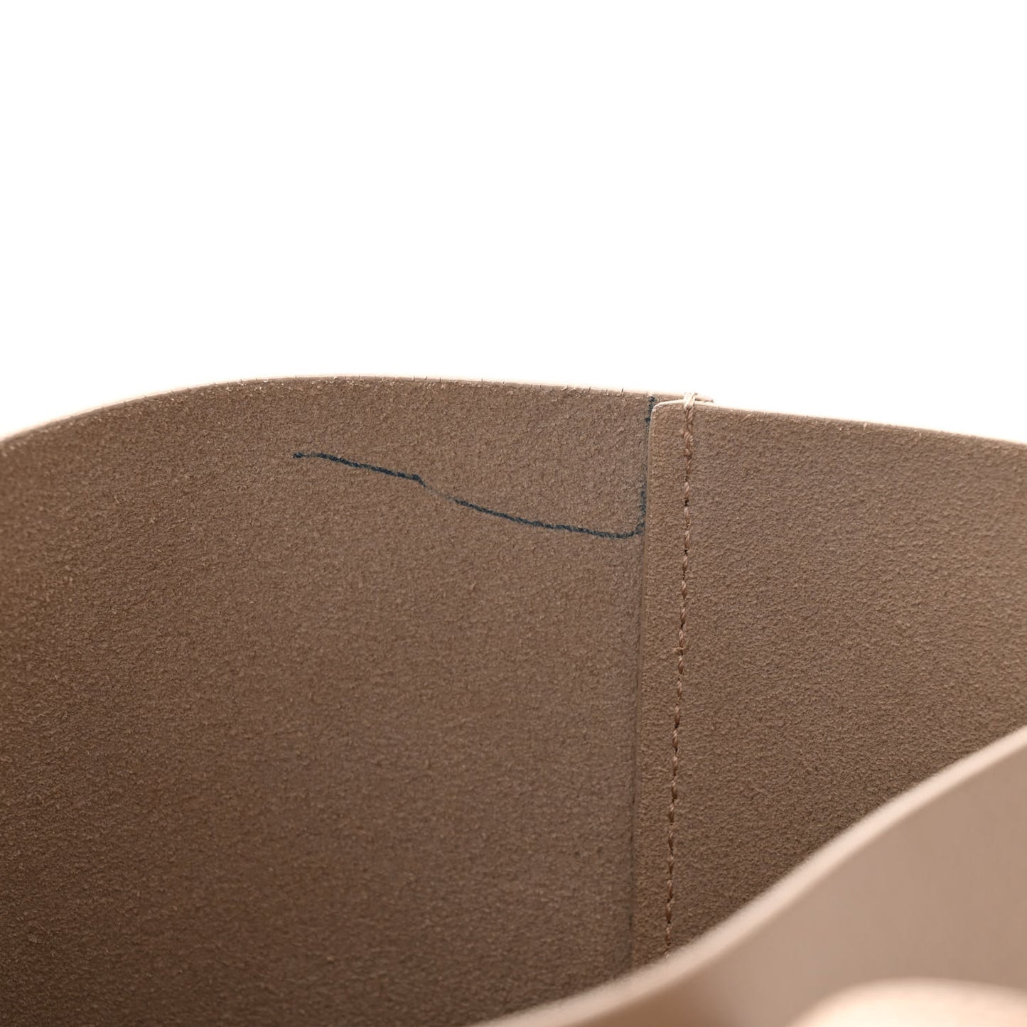 Calfskin Large Shopping Tote Dark Beige